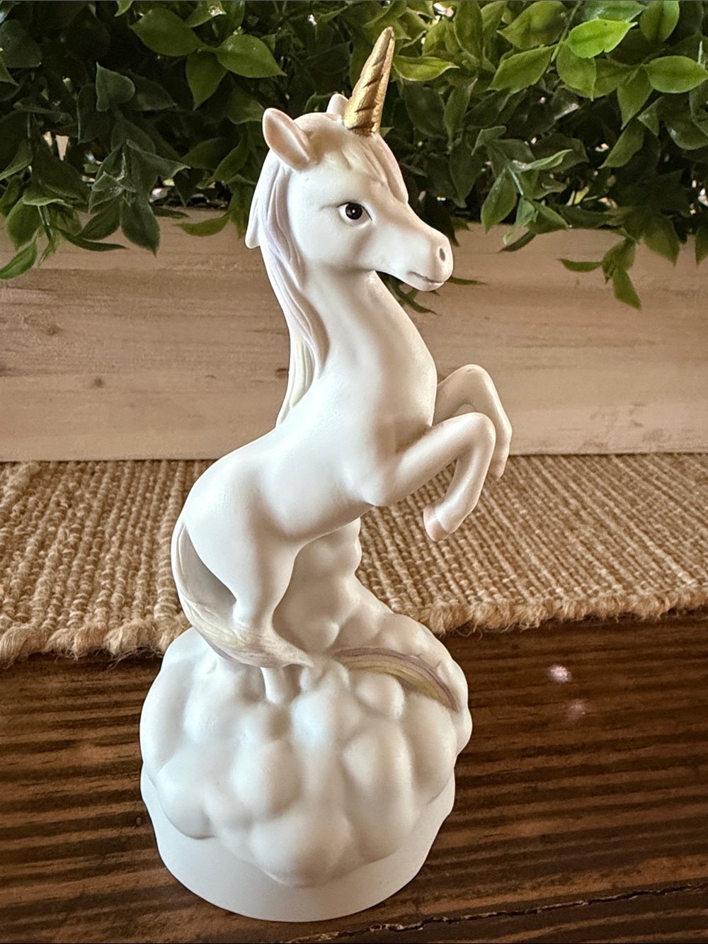 Musical Unicorn Sparks imagination, by Enesco Lefton made in Taiwan
